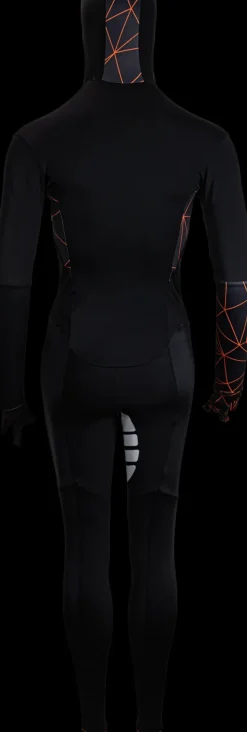 Hunter Speedsuit Lines Lycra Orange