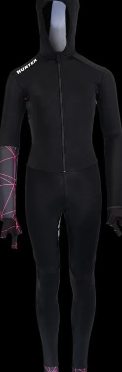 Hunter Speedsuit Lines Lycra Pink