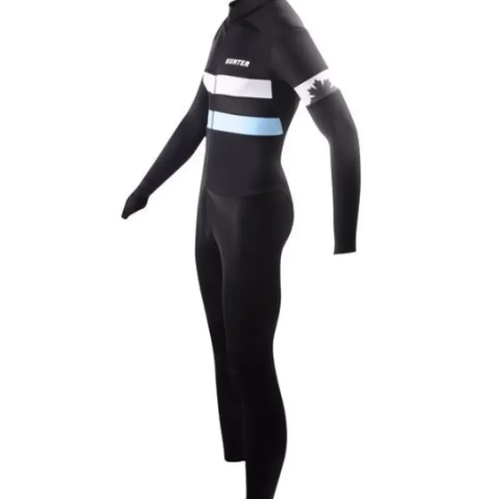 Hunter Speedsuit RTR lycra met cap Retro Navy-White