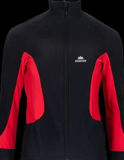 Hunter thermo schaatsjack zwart/rood