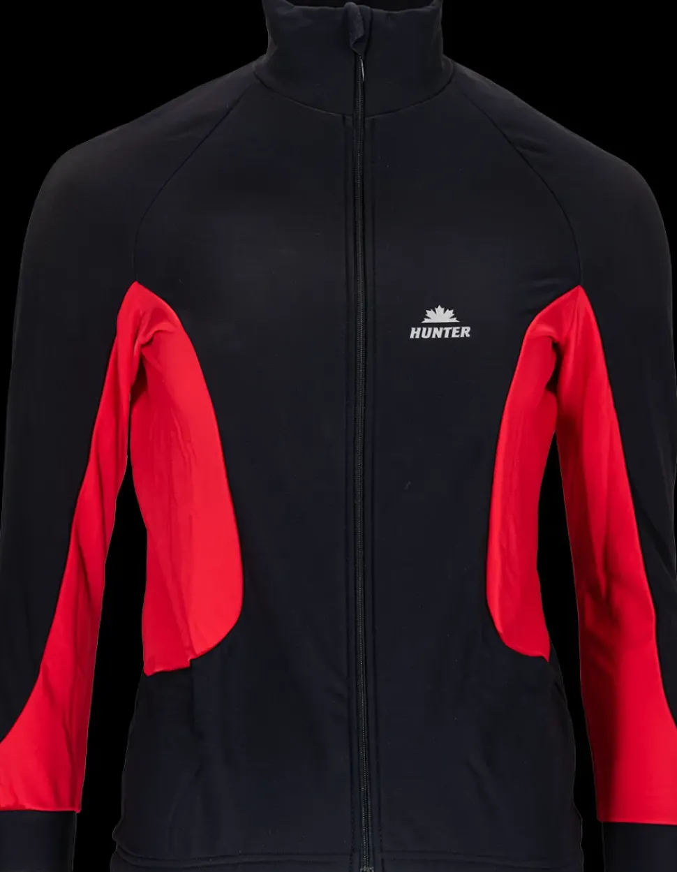 Hunter thermo schaatsjack zwart/rood