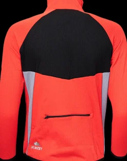 Hunter Windtex Jack zwart/rood/grijs