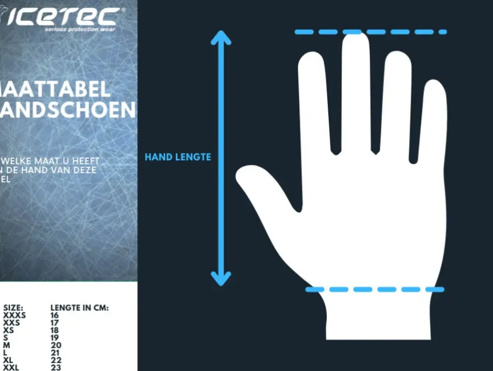 Icetec skeelerhandschoenen