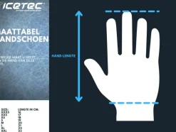 Icetec snijvaste handschoenen zwart