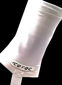 Icetec universele snijvaste enkelsok voor klapschaatsen wit