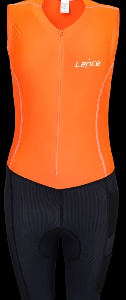 Lance Power trisuit orange