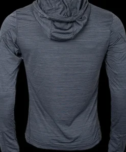 Li-Ning Falk zipper long sleeve shirt [dark grey melange]