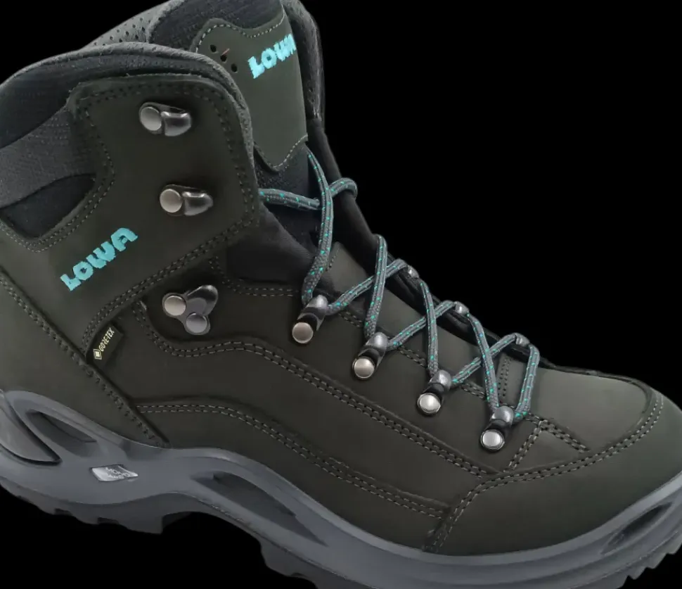 Lowa Renegade GTX Mid asphalt/turquoise