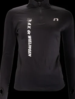 Newline Base wintershirt lange mouw dames met rits/kraag