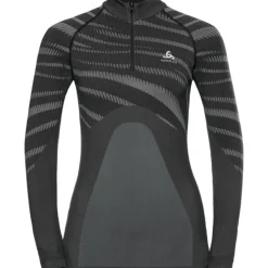 Odlo BLACKCOMB-basislaagtop met col/rits voor dames