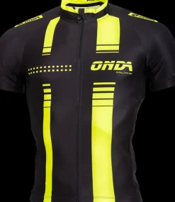 Onda Fietsshirt Pro Fapv racing minho pro 11 black/yellow fluo