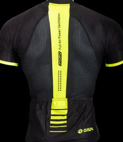 Onda Fietsshirt Pro Fapv racing minho pro 11 black/yellow fluo