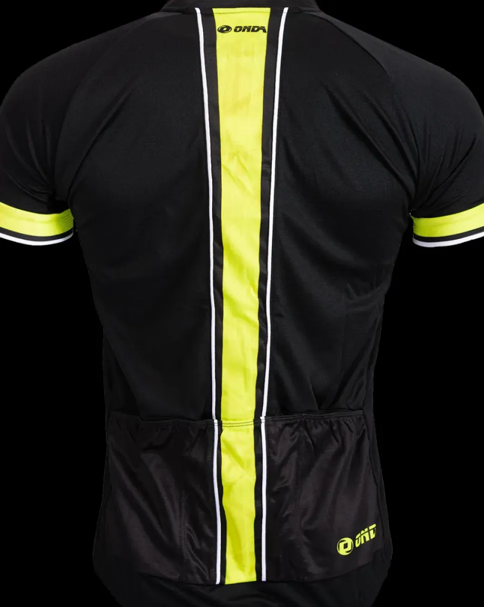 Onda Fietsshirt Pro minho pro 12 black/yellow fluo