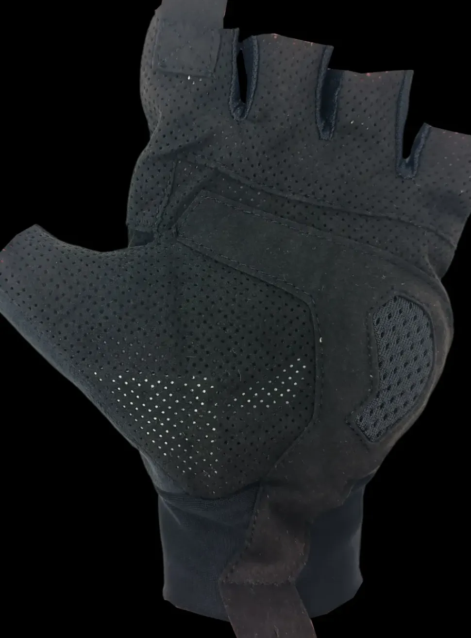 Onda Laurent Jalabert lycra fietshandschoenen blauw