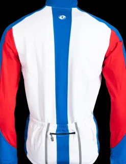 Onda Thermojack pro minho winddicht voorpand blauw-wit-rood