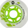 Powerslide Hurricane 76mm groen/wit