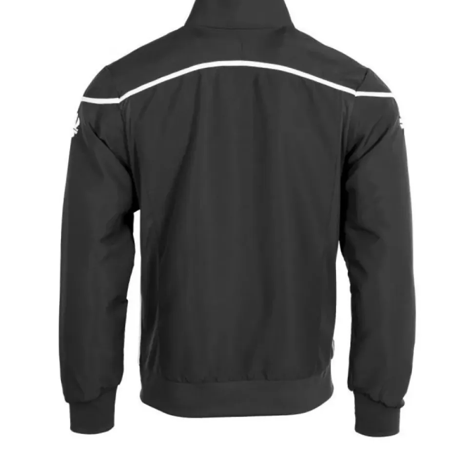 Reece Varsity Woven Jacket Unisex black-white