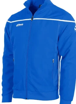Reece Varsity Woven Jacket Unisex blue-white