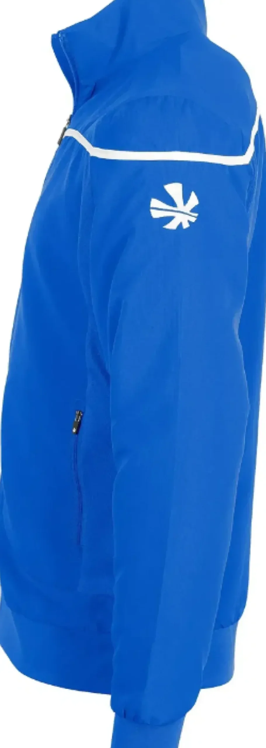 Reece Varsity Woven Jacket Unisex blue-white
