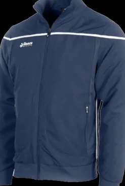 Reece Varsity Woven Jacket Unisex marine-white