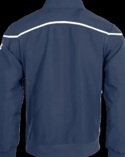 Reece Varsity Woven Jacket Unisex marine-white