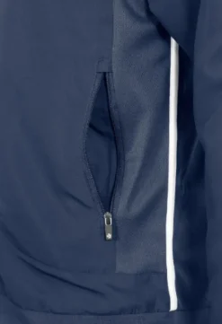 Reece Varsity Woven Jacket Unisex marine-white