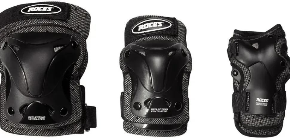 Roces Junior Ventilated 3-pack black