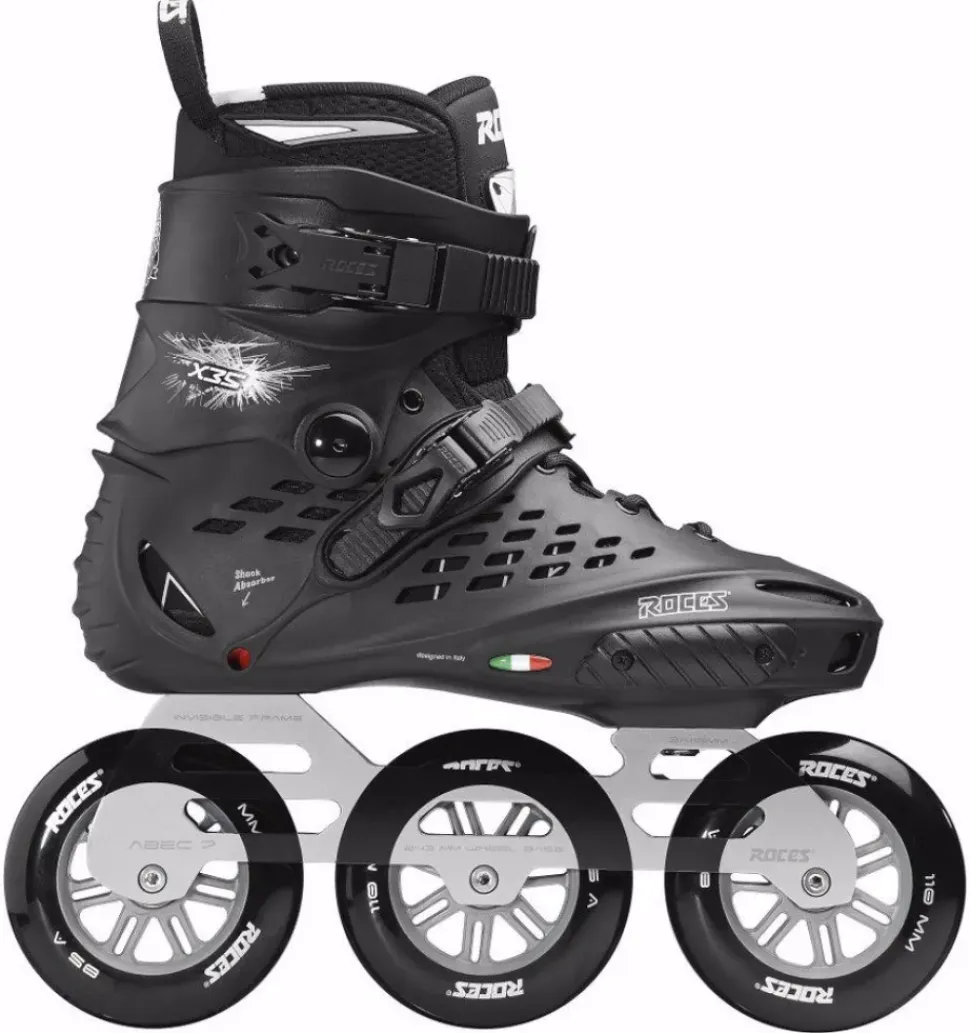 Roces X35 TIF 3x110 Black/Silver