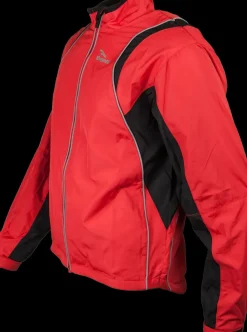 Rogelli Braxton Running Jacket Kids Rood