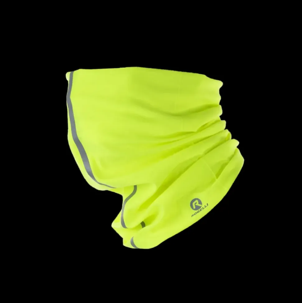 Rogelli Multifunctionele Scarf fluor geel