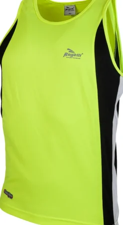 Rogelli Prato Fluo geel/Zwart Singlet