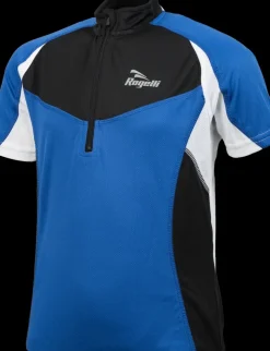 Rogelli Ranco wielershirt korte mouw Blauw