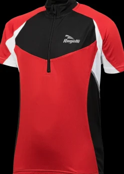 Rogelli Ranco wielershirt korte mouw Rood