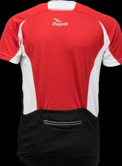 Rogelli Ranco wielershirt korte mouw Rood