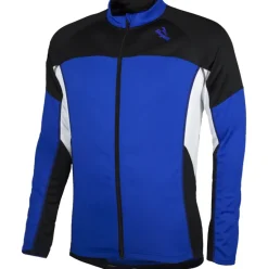Rogelli Recco Wielershirt lange mouw Blauw/Zwart