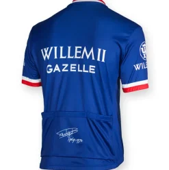 Rogelli Retro Willem II wielershirt kortemouw
