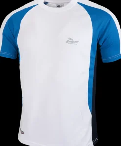 Rogelli Running shirt Elba wit/blauw/zwart