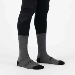 Rogelli wintersok merino wol grijs