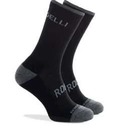 Rogelli wintersok merino wol zwart