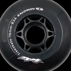 Salomon Freeskate zwart 76mm