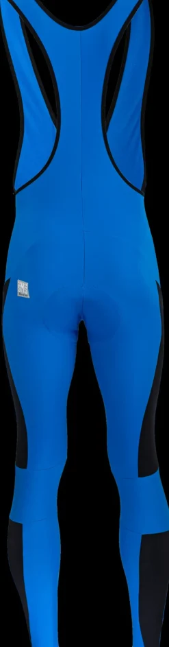 Santini Salopet Zwart/Royal Blue