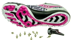 Saucony Havok XC silver/pink