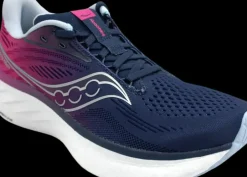 Saucony Ride 18 navy/ fuchsia