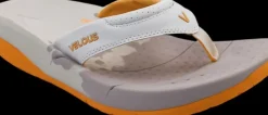 Velous oceanside flip light grey/apricot