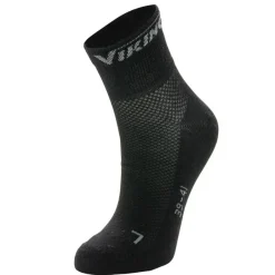 Viking Coolmax sokken extra dun zwart (2 paar)