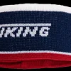 Viking hoofdband-muts blauw/rood/wit