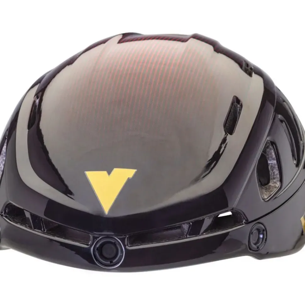 Viking Sparrow schaatshelm zwart/rood