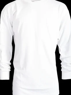 wit shirt met lange mouwen