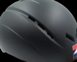 Zandstra schaatshelm mat zwart